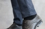 Мужские туфли кожаные весенне-осенние черные Cevivo 5541 Фото 3