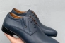 Мужские туфли кожаные весенне-осенние синие Stas 335-24-67 Фото 1