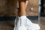 Женские туфли кожаные весенне-осенние белые Udg 21202/6 Фото 1