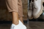 Женские туфли кожаные весенне-осенние белые Udg 21202/6 Фото 2