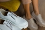 Женские туфли кожаные весенне-осенние белые Udg 21202/6 Фото 4