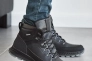 Чоловічі кросівки шкіряні зимові чорні Nivas 006 на меху Фото 1