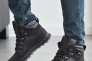 Чоловічі кросівки шкіряні зимові чорні Nivas 006 на меху Фото 6