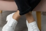 Женские туфли кожаные весенне-осенние белые Yuves 170 Style Фото 2