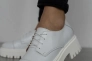 Женские туфли кожаные весенне-осенние белые Yuves 170 Style Фото 4