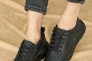Жіночі кросівки шкіряні літні чорні Yuves 181 Перфорація Фото 4