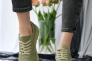 Жіночі кросівки шкіряні літні зелені Yuves 192 Перфорація Фото 6