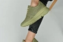 Жіночі кросівки шкіряні літні зелені Yuves 192 Перфорація Фото 10