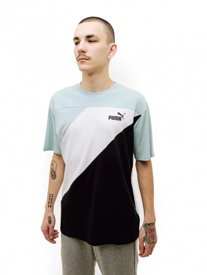 Футболка Puma POWER Colorblock Tee 67892922 фото 1 — інтернет-магазин Tapok