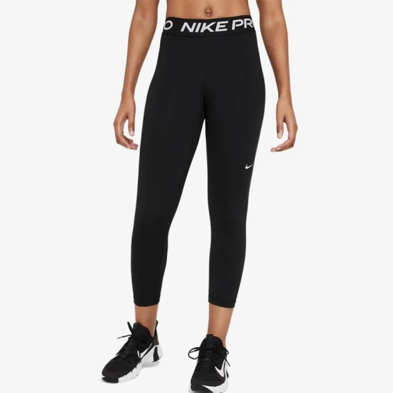 Женские лосины NIKE W NP 365 TIGHT CROP CZ9803-013 фото 1 — интернет-магазин Tapok