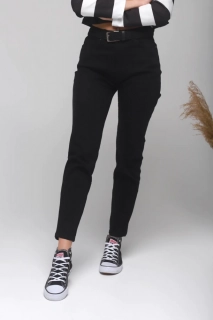 Джинси Mom Fit Karol D550 Чорний