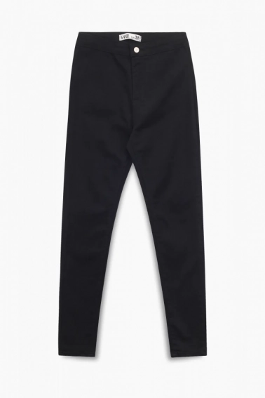 Джинсы Slim Fit женские Karol D-056 Черный фото 5 — интернет-магазин Tapok