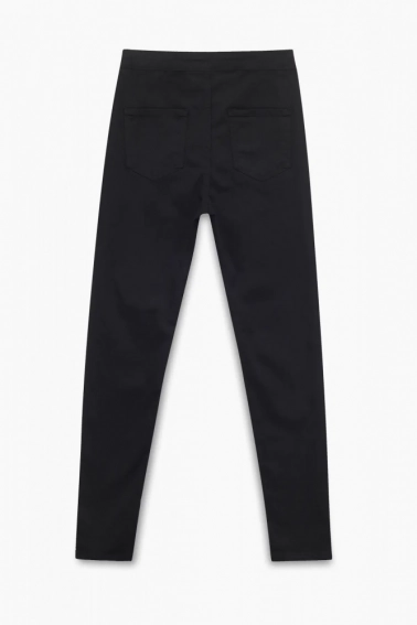 Джинсы Slim Fit женские Karol D-056 Черный фото 7 — интернет-магазин Tapok