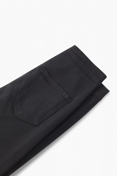 Джинсы Slim Fit женские Karol D-056 Черный фото 8 — интернет-магазин Tapok