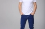 Джинсы Slim Fit мужские Mario Cavalli 5693 Синий Фото 4