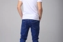 Джинсы Slim Fit мужские Mario Cavalli 5693 Синий Фото 5
