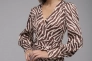 Платье женское с узором Sateen 3011-3511 Бежевый Фото 3