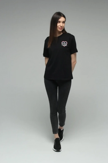 Джинсы Slim Fit женские On me 3103 baza Темно-серый фото 6 — интернет-магазин Tapok