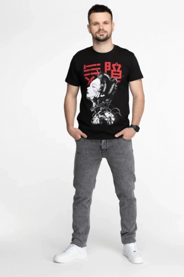 Джинсы Slim Fit мужские CLUB ju CJU2315 Серый фото 3 — интернет-магазин Tapok