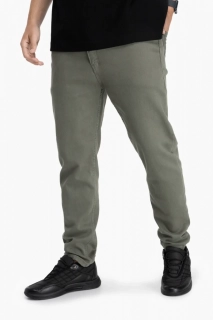 Джинси Mom Fit чоловічі FIGO J-19300 Хакі