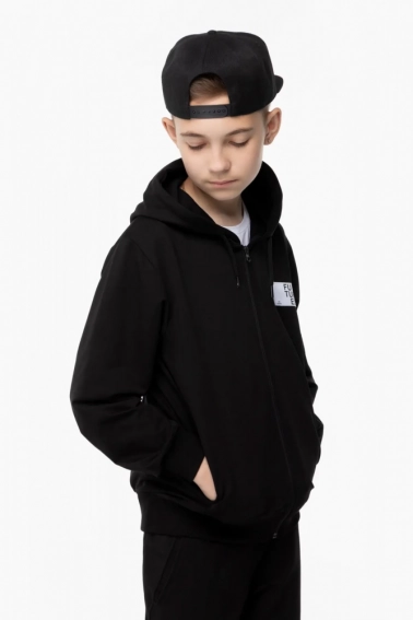 Спортивный костюм для мальчика MAGO 24-4026 кофта+штаны Черный фото 7 — интернет-магазин Tapok