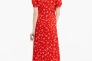 Платье с узором женское OnMe CTM WTC02319 Красный Фото 6