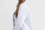 Сорочка однотонна жіноча OnMe CTM OM-WTC02329 Білий Фото 3