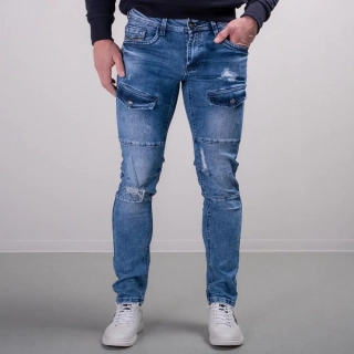 Джинси чоловічі 200119 Fashion Синій