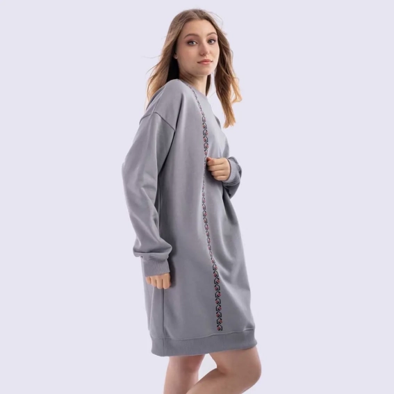 Платье женское 101959 Fashion Серый фото 2 — интернет-магазин Tapok