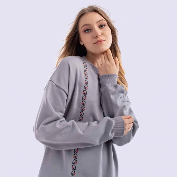 Платье женское 101959 Fashion Серый фото 4 — интернет-магазин Tapok