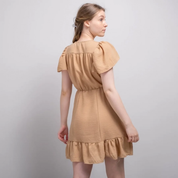 Платье женское 340528 Fashion Бежевый фото 3 — интернет-магазин Tapok