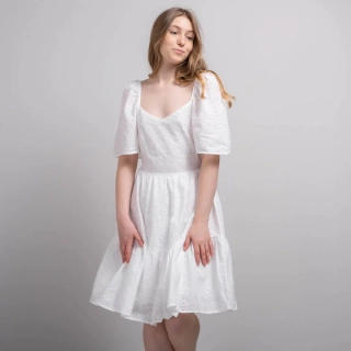 Платье женское 340520  Fashion Белый
