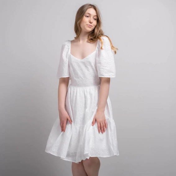 Платье женское 340520 Fashion Белый фото 1 — интернет-магазин Tapok