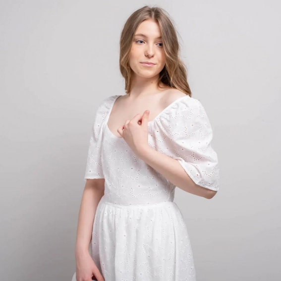 Платье женское 340520 Fashion Белый фото 2 — интернет-магазин Tapok