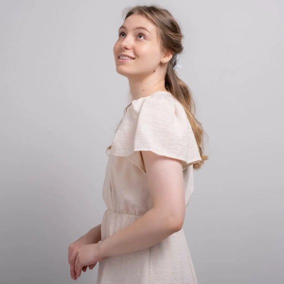 Платье женское 340527 Fashion Бежевый фото 2 — интернет-магазин Tapok