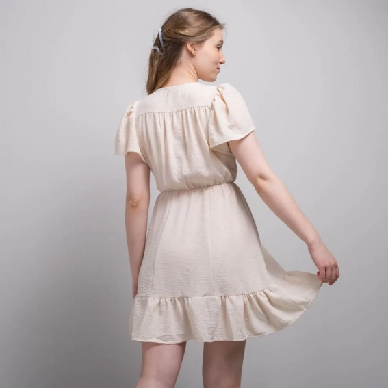 Платье женское 340527 Fashion Бежевый фото 3 — интернет-магазин Tapok