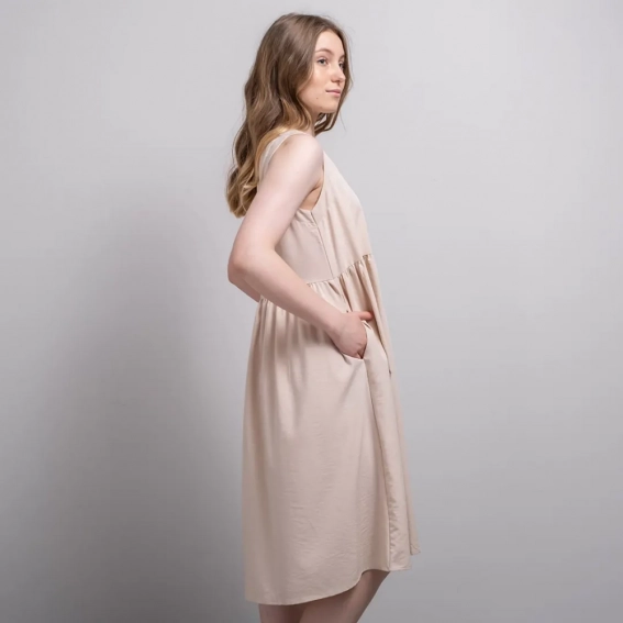 Платье женское 340490 Fashion Бежевый фото 2 — интернет-магазин Tapok
