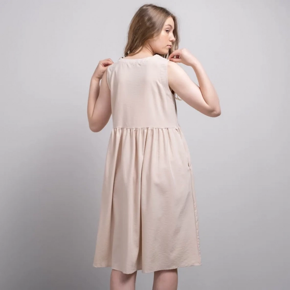 Платье женское 340490 Fashion Бежевый фото 4 — интернет-магазин Tapok