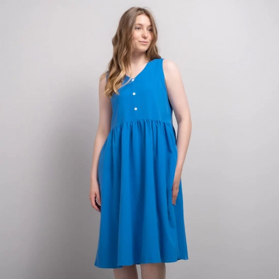 Платье женское 340501 Fashion Голубой фото 1 — интернет-магазин Tapok