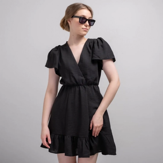 Платье женское 340526  Fashion Черный фото 1 — интернет-магазин Tapok