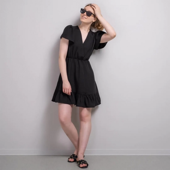 Платье женское 340526  Fashion Черный фото 4 — интернет-магазин Tapok