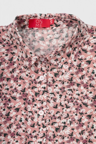 Платье с узором женское OnMe CTM WTC02308 Розовый фото 8 — интернет-магазин Tapok