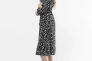 Платье с узором женское OnMe CTM WTC02308 Черный Фото 3