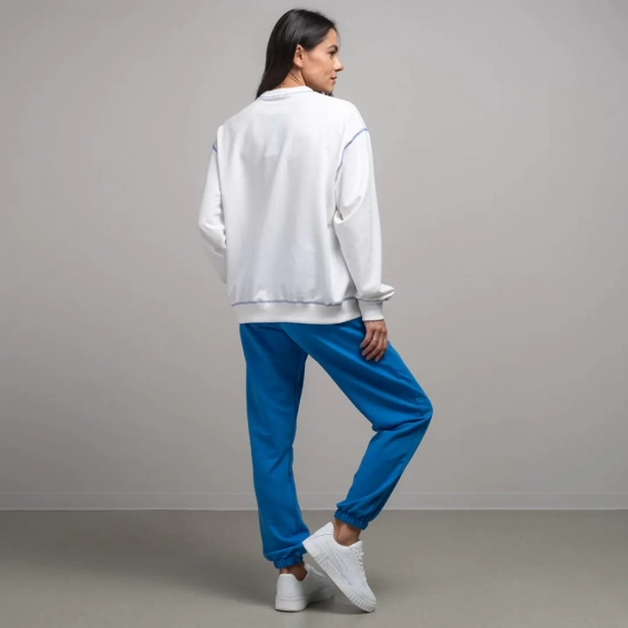 Костюм жіночий 341216 Fashion Синій/білий фото 2 — інтернет-магазин Tapok