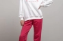 Костюм жіночий 341224 Fashion Малиновий/білий Фото 1