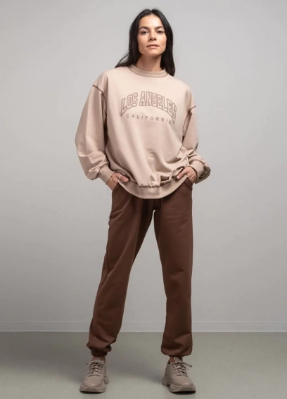 Костюм жіночий 341348 Fashion Коричневий фото 1 — інтернет-магазин Tapok