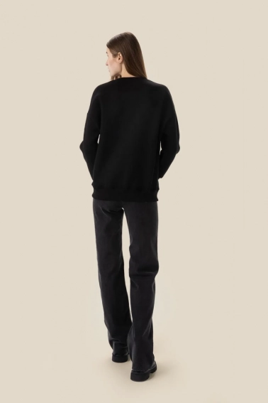 Джинсы Regular fit женские LAWA WBC02337 Графитовый фото 5 — интернет-магазин Tapok