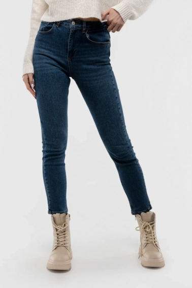 Джинсы Slim Fit женские Karol 23321 Синий фото 1 — интернет-магазин Tapok