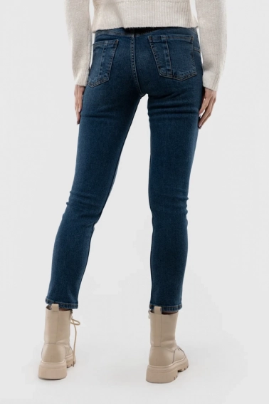 Джинсы Slim Fit женские Karol 23321 Синий фото 3 — интернет-магазин Tapok