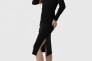 Платье однотонное женское LAWA WTC02349 Черный Фото 3